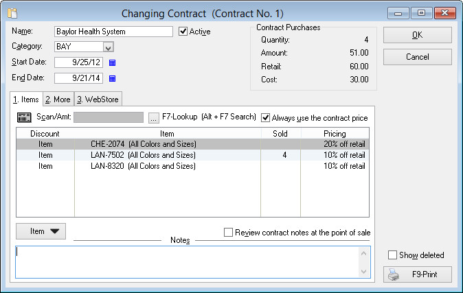 The Uniform Solution Contracts